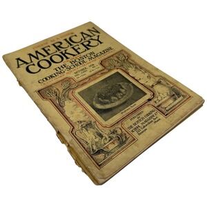 American Cookery Magazine October 1930 Boston Cooking School